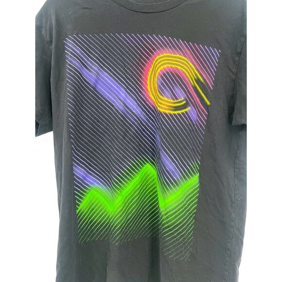 COACHELLA 2014 M T Shirt Concert Tee Music Festival Black Short Sleeve Graphic - Picture 3 of 6